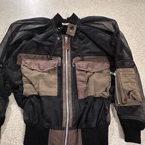 Junya Watanabe x Comme de Garçons Mesh Women’s Bomber Jacket Size Small